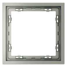 Изображение Рамка на 1 пост сталь VOLTUM S70