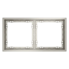 Изображение Рамка на 2 поста кашемир VOLTUM S70