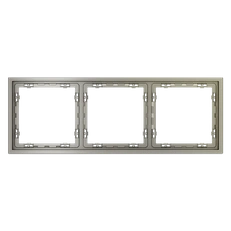 Изображение Рамка на 3 поста шелк VOLTUM S70